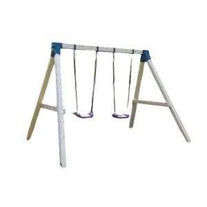 נדנדת עץ איכותית זוגית לילדים דגם חגית