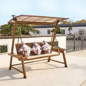 נדנדה לגינה אלומיניום - לקסוס טבעי