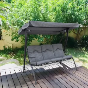 נדנדה לגינה - ריביירה אפור