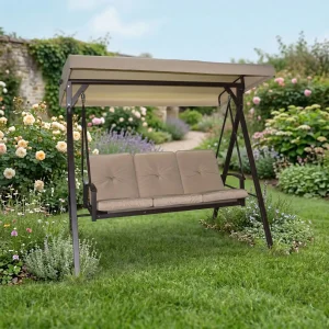 נדנדה לגינה - תבור נפתחת לשכיבה