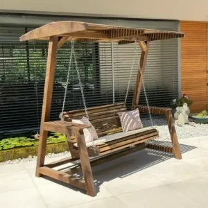 נדנדת עץ לגינה - זוללה